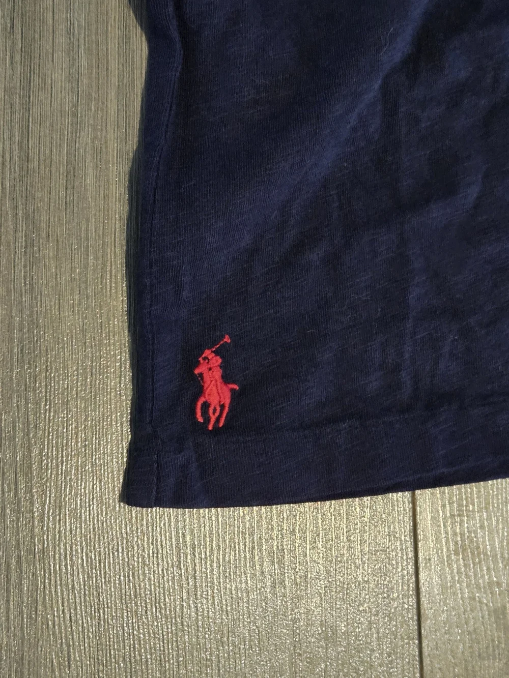 Polo Ralph Lauren Shirt Mens Medium Blue USA Olympic Team 2016 Patch Sleeve Sz S